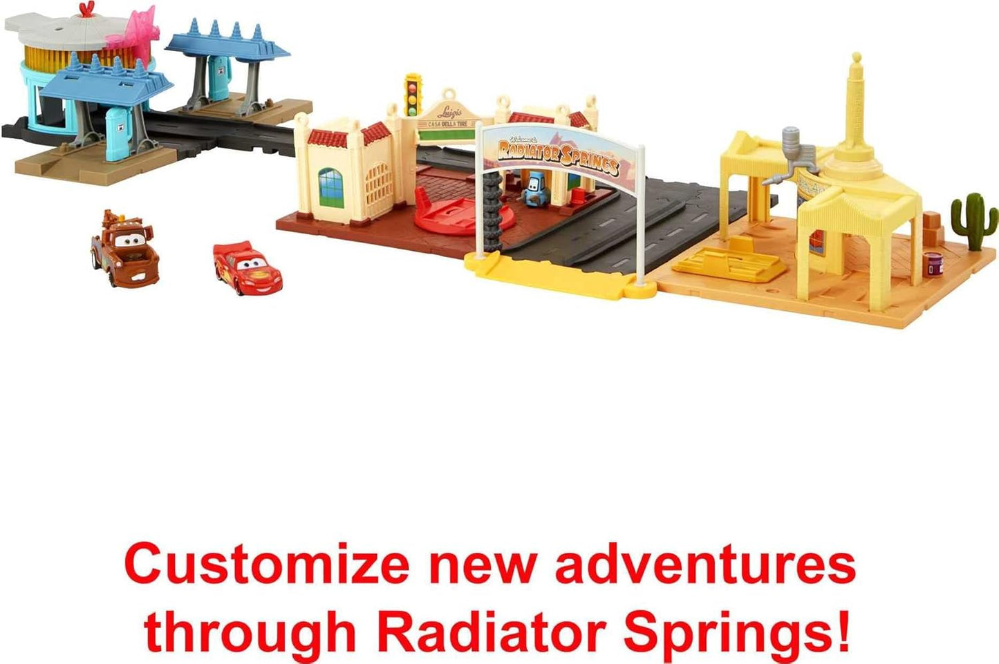 Cars On The Road Playset