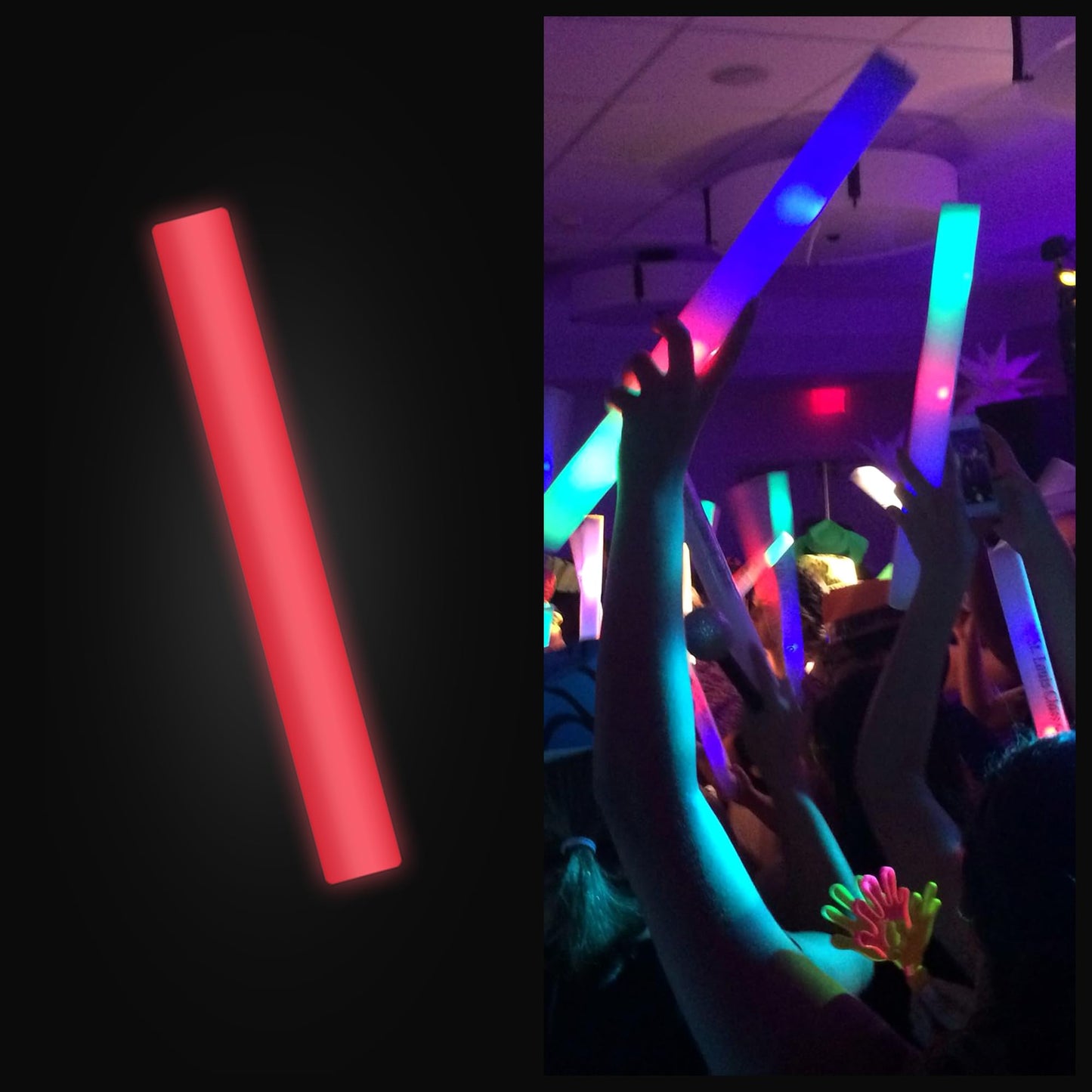 100 Orange 16" Glow Sticks