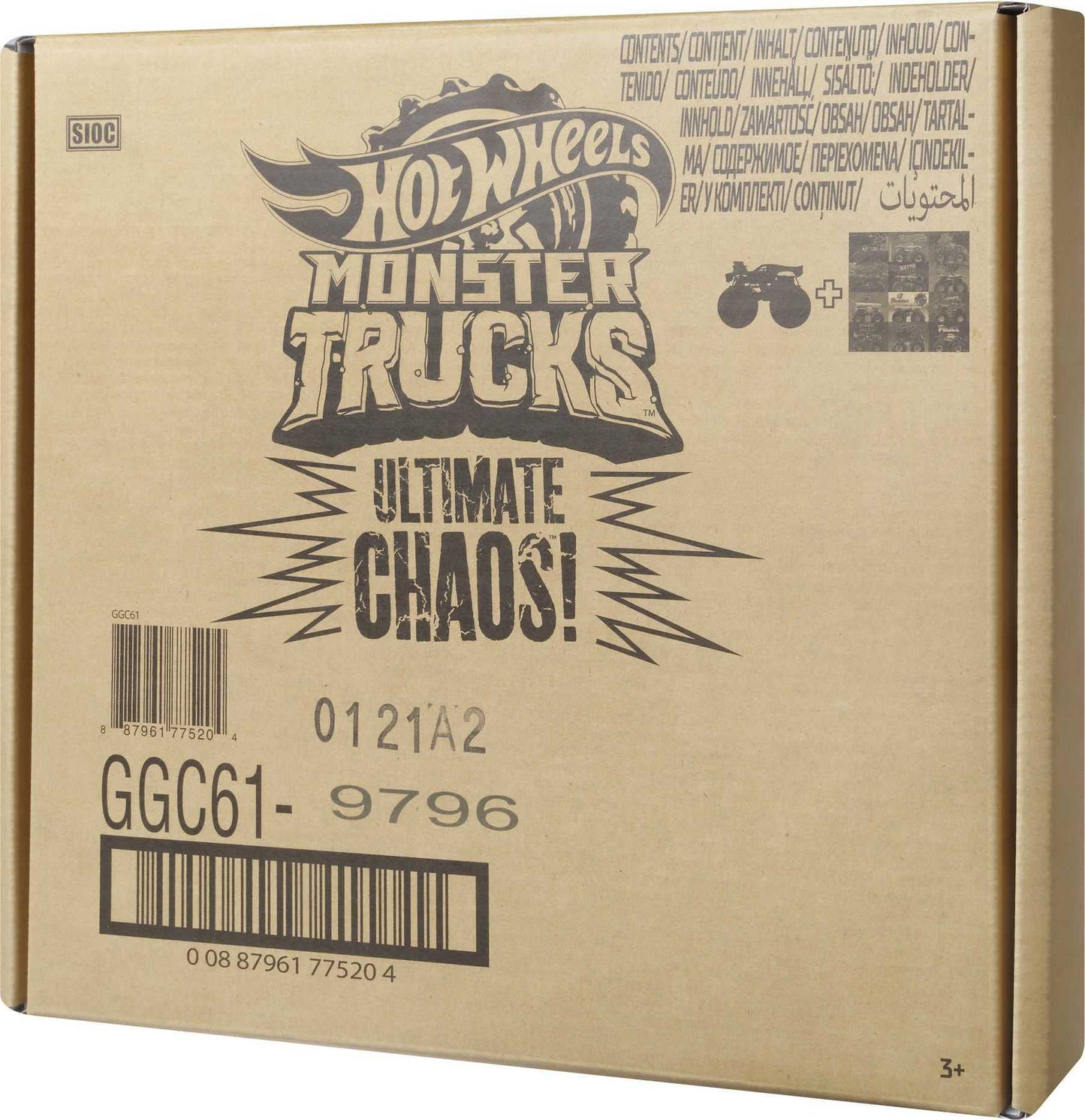 Hot Wheels Monster Trucks 2-Pack