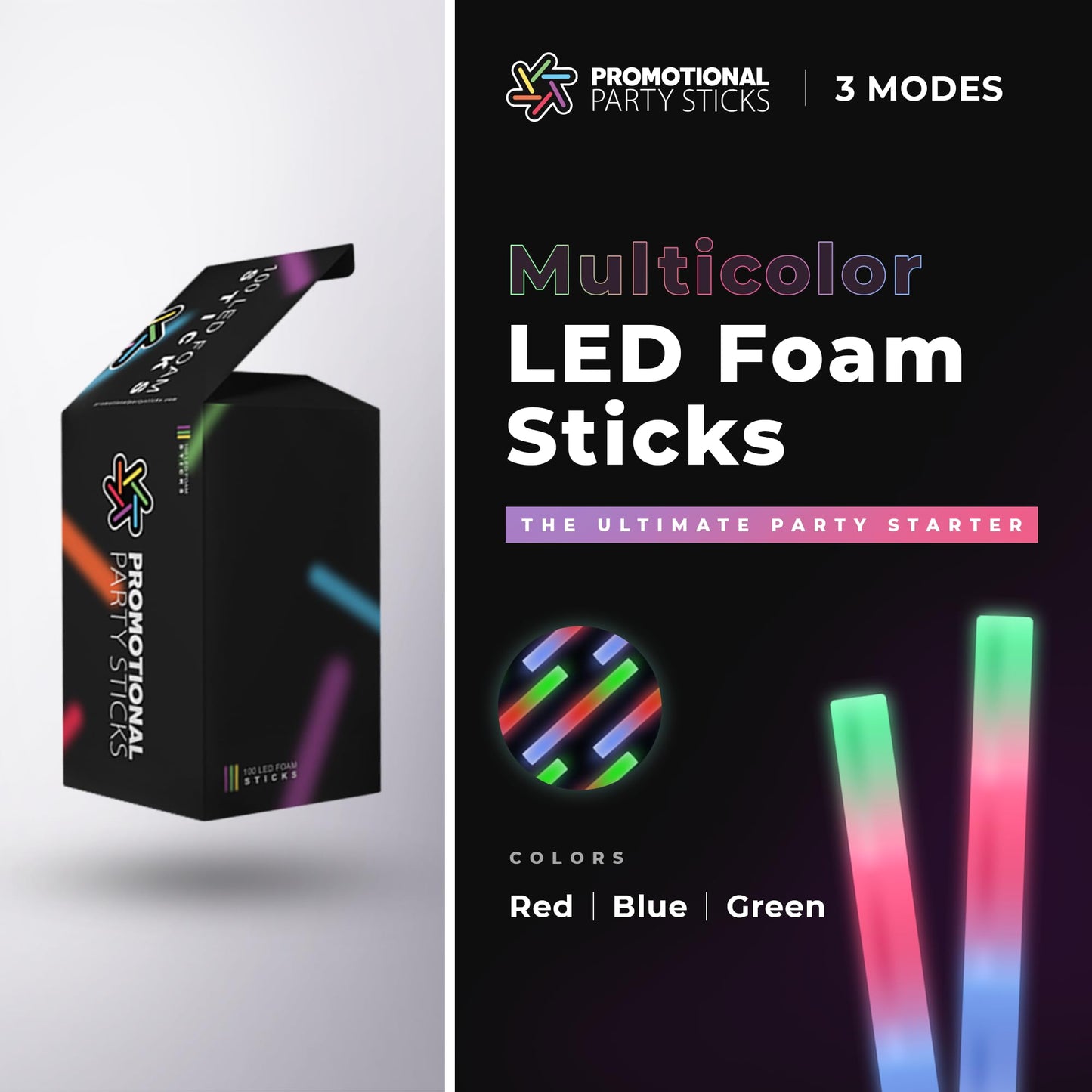 100 Orange 16" Glow Sticks