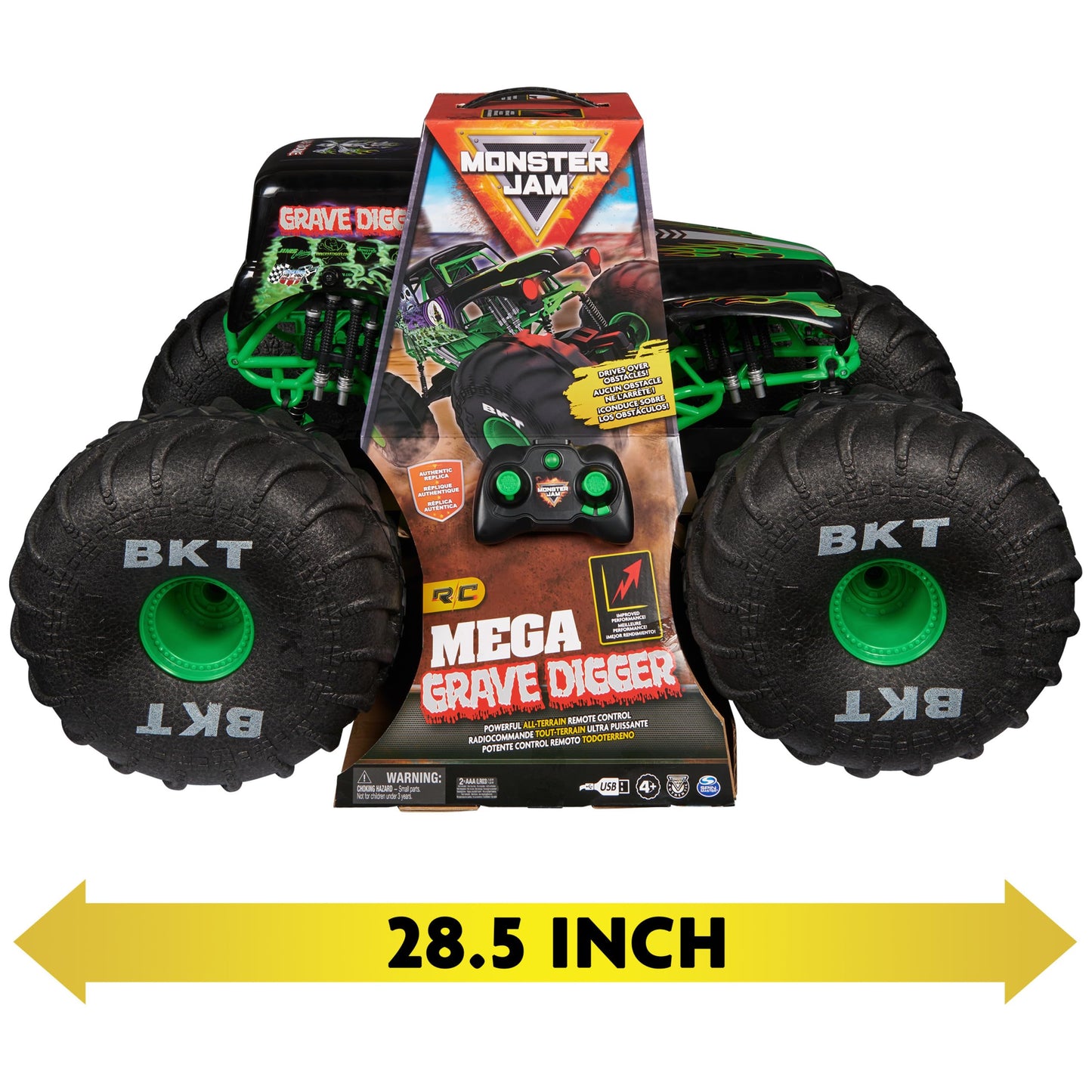 Mega Grave Digger RC Truck – 1:6 Scale