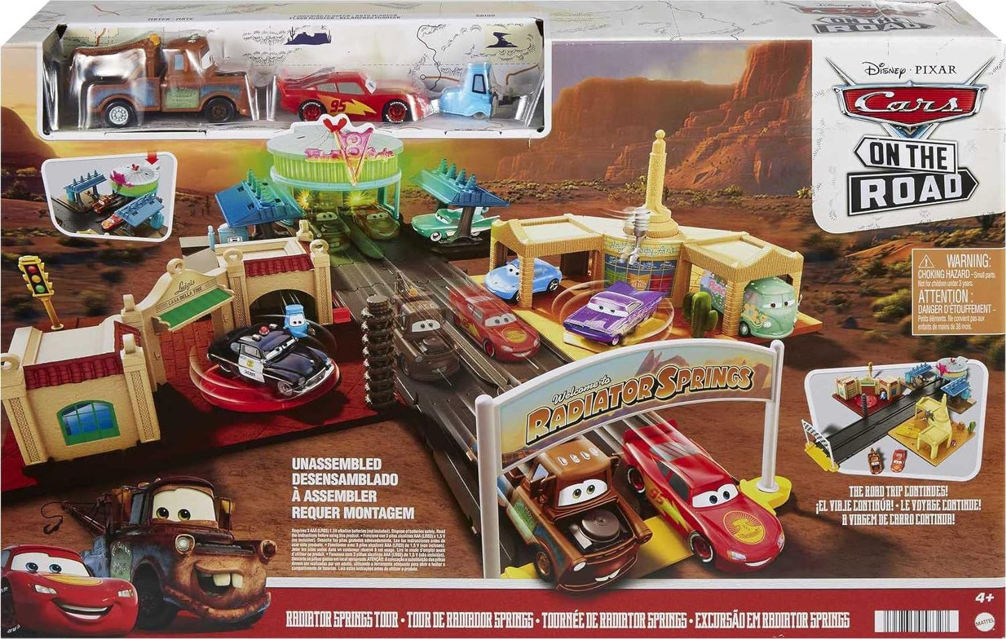 Cars On The Road Playset