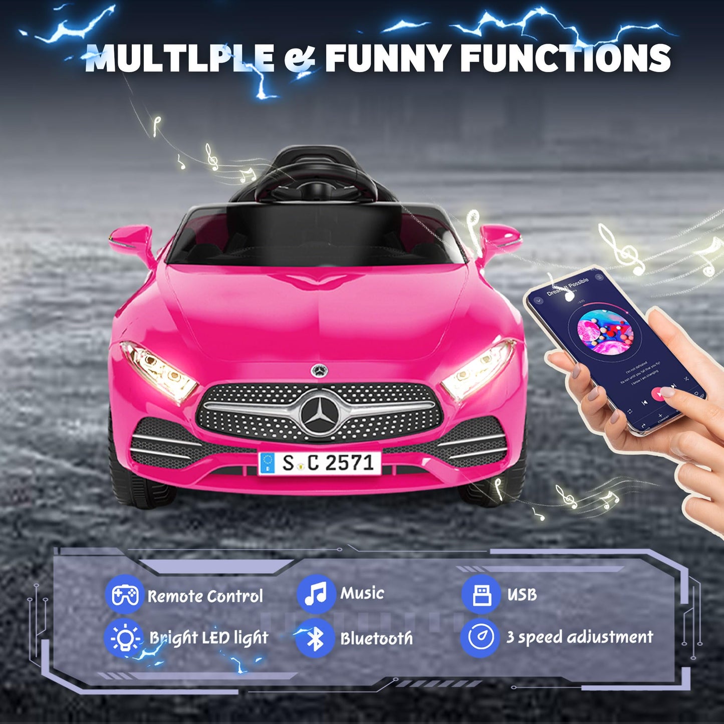 Mercedes-Benz CLS 350 Ride-On Car