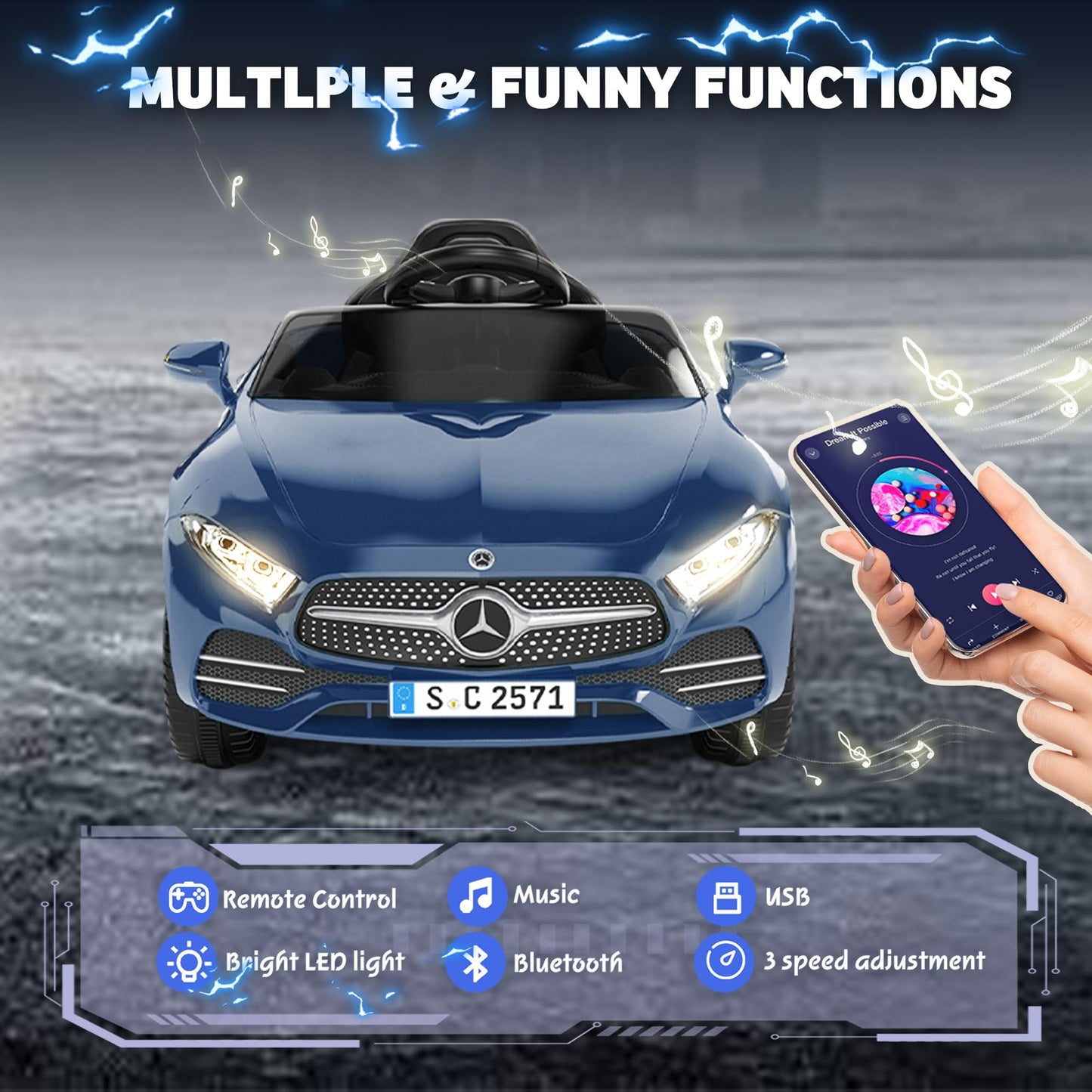 Mercedes-Benz CLS 350 Ride-On Car