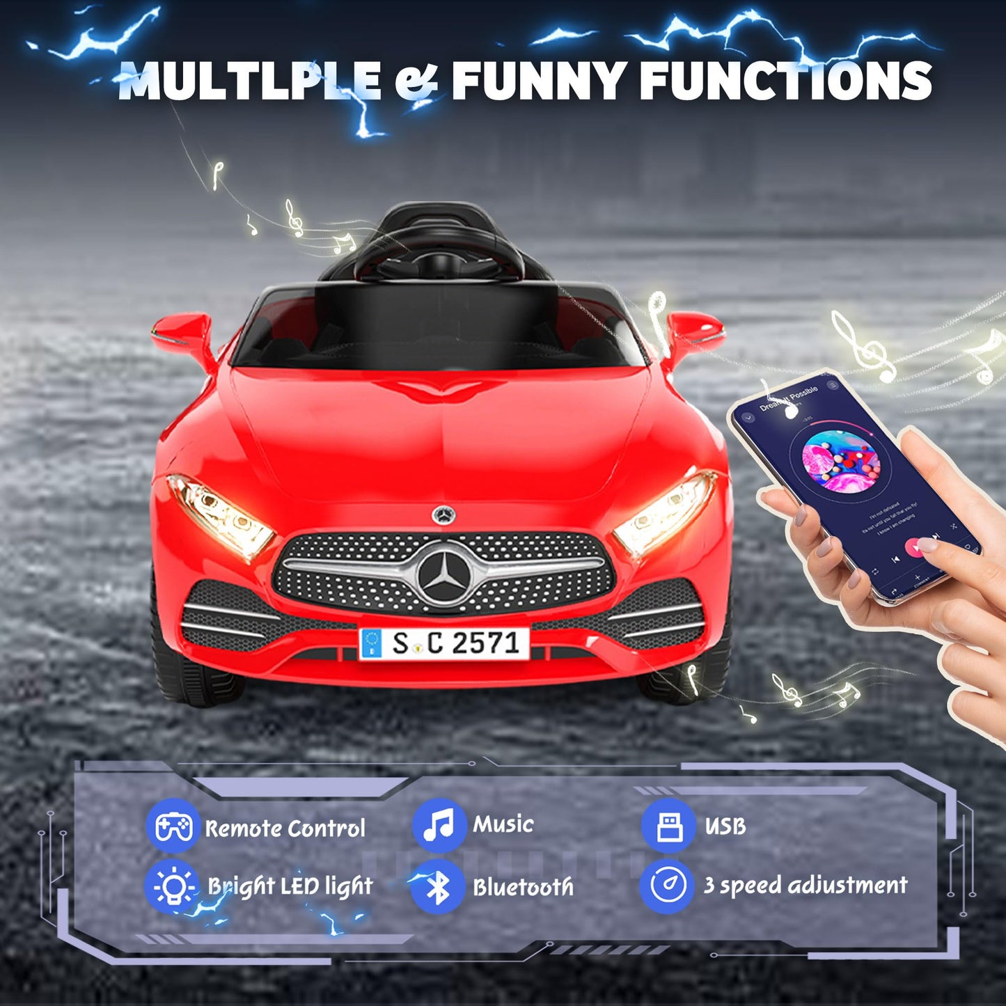 Mercedes-Benz CLS 350 Ride-On Car