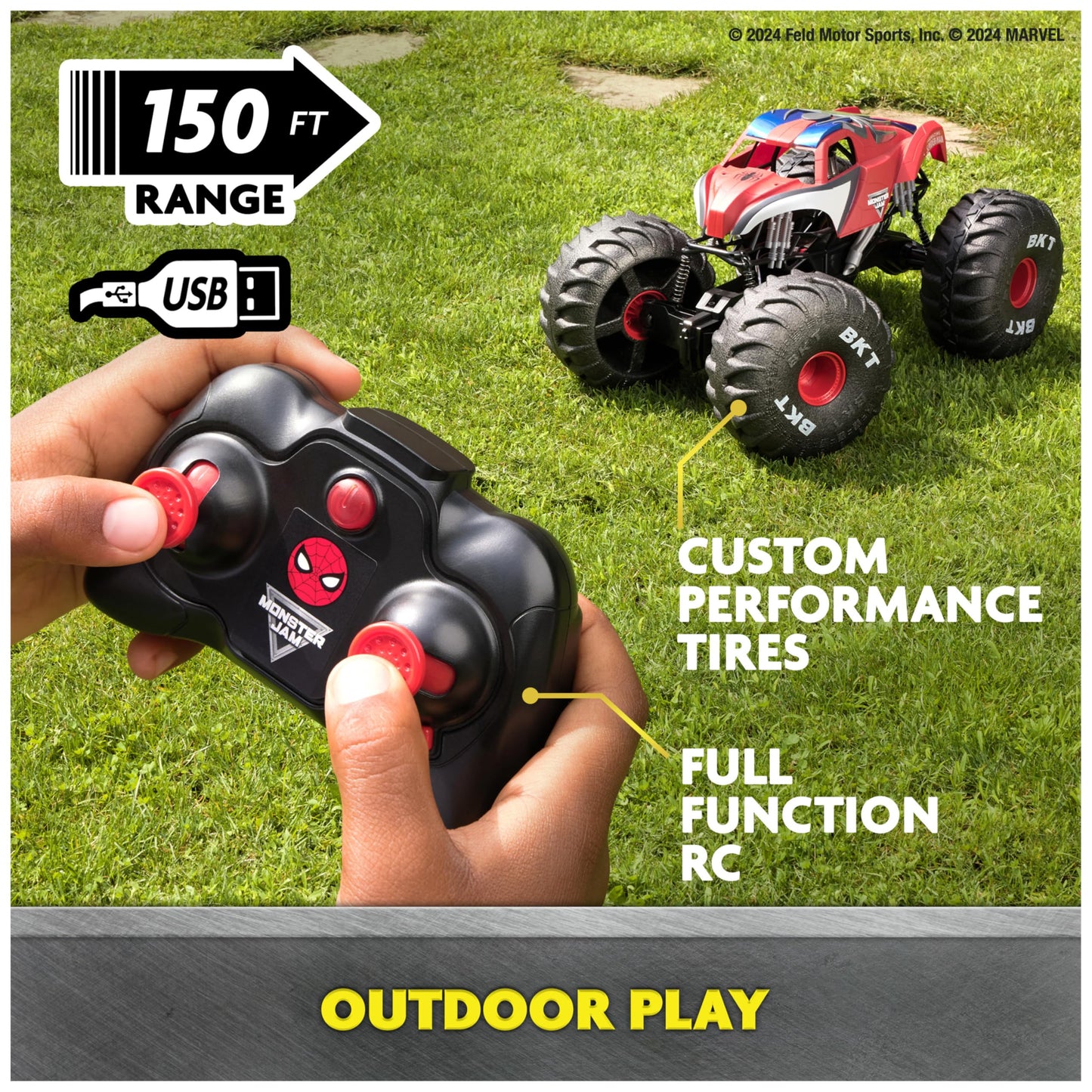 Mega Grave Digger RC Truck – 1:6 Scale