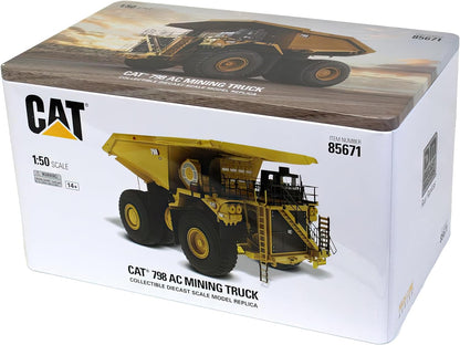 Diecast Masters 1:50 CAT 798 Mining Truck