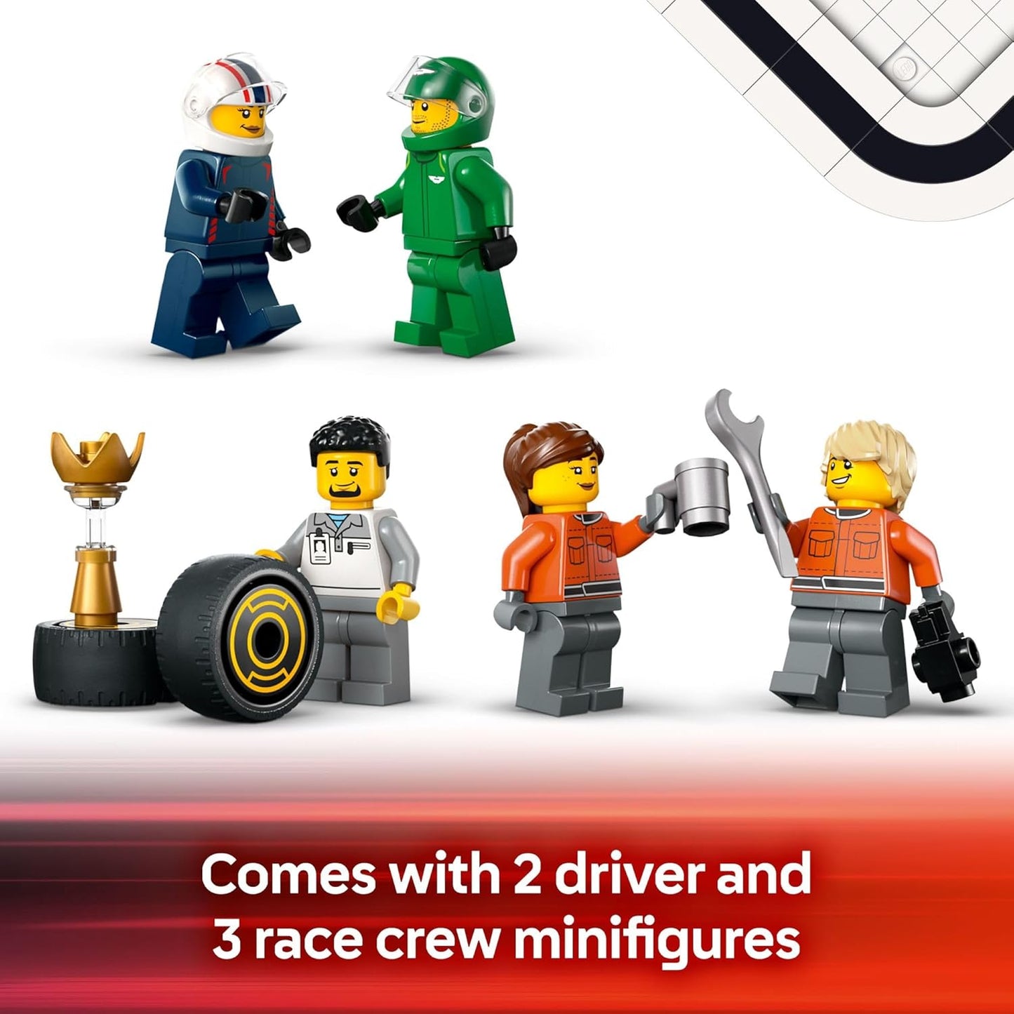 LEGO City F1 Truck & Cars Set 60445