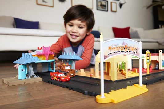 Cars On The Road Playset