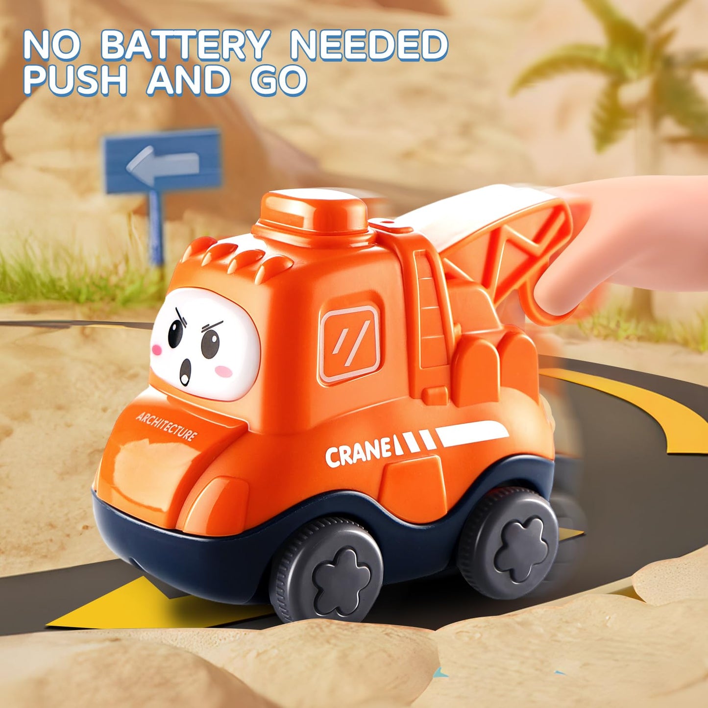 "Big Truck Toy for 1-2 Year Old Boys"