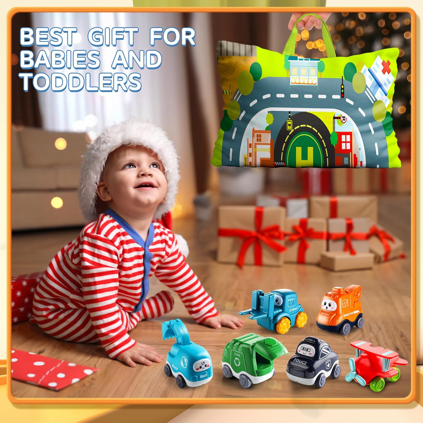 "Big Truck Toy for 1-2 Year Old Boys"