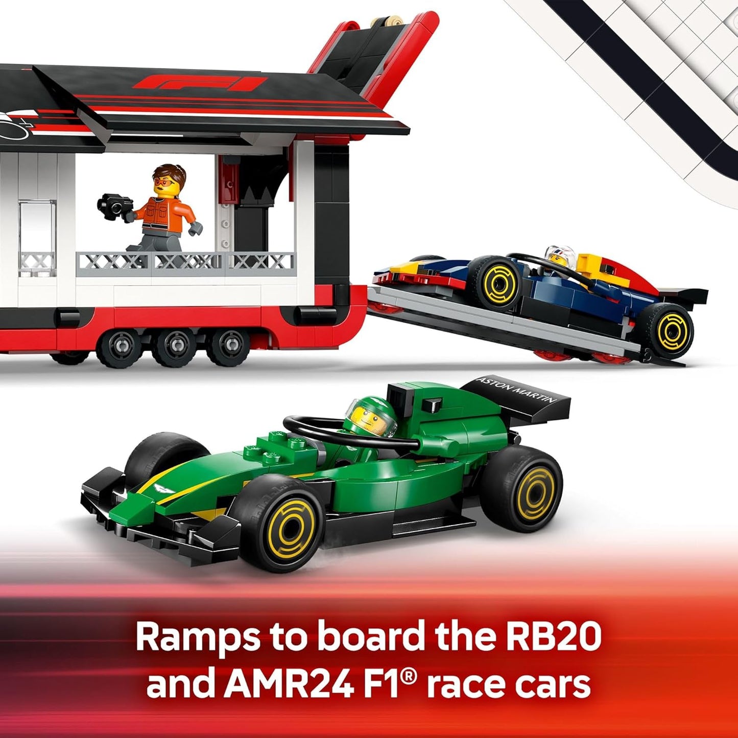 LEGO City F1 Truck & Cars Set 60445