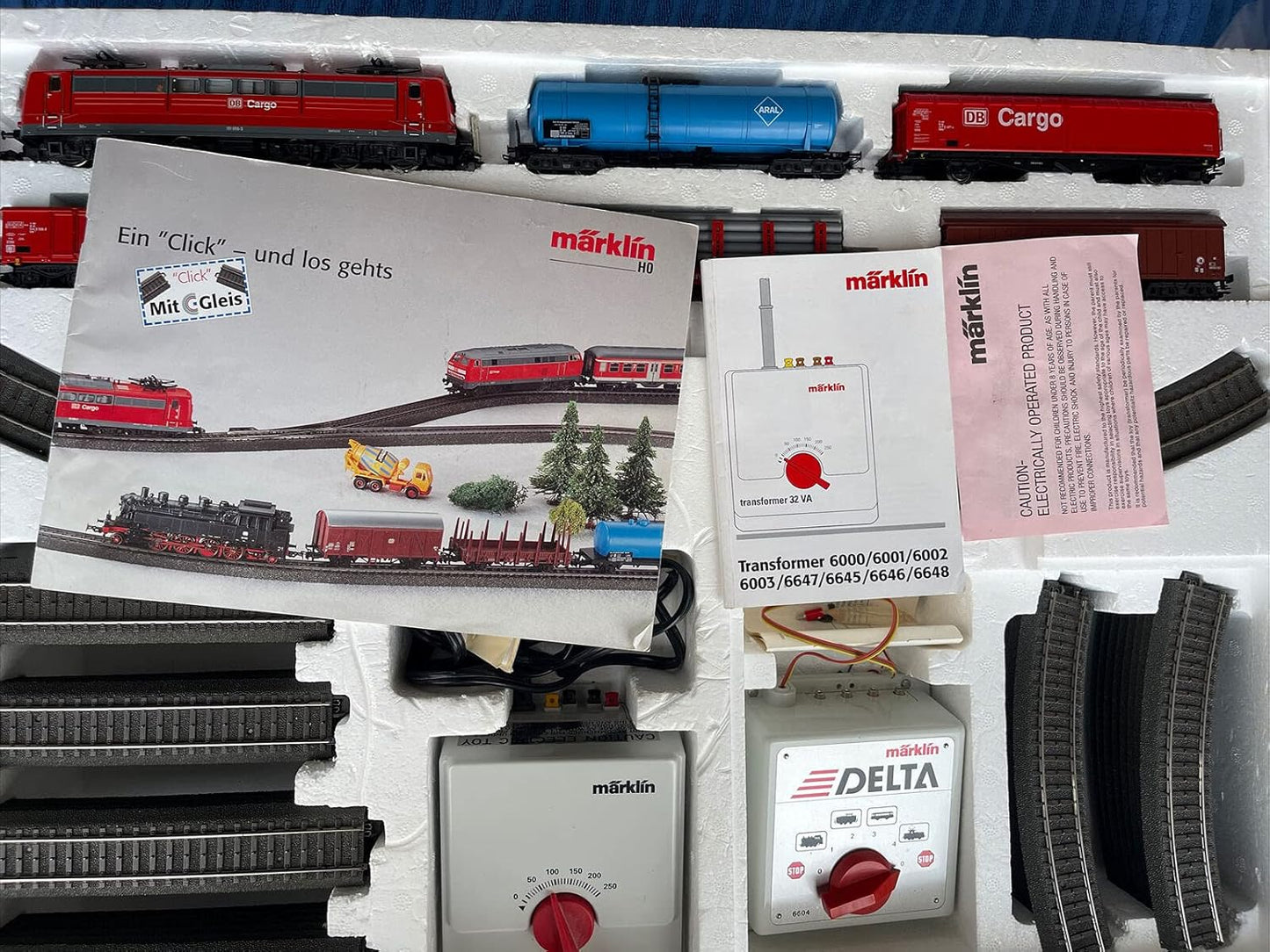 Marklin HO Delta Cargo Starter Set